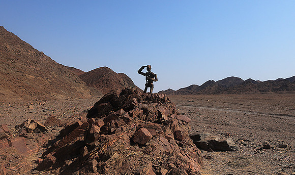Stone man - Namibia