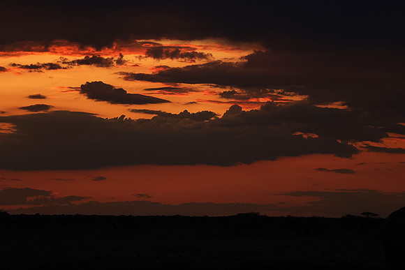 Sunset - Nxai Pan