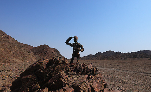 Stone man - Namibia