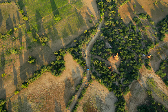 Ballooning over Pagan