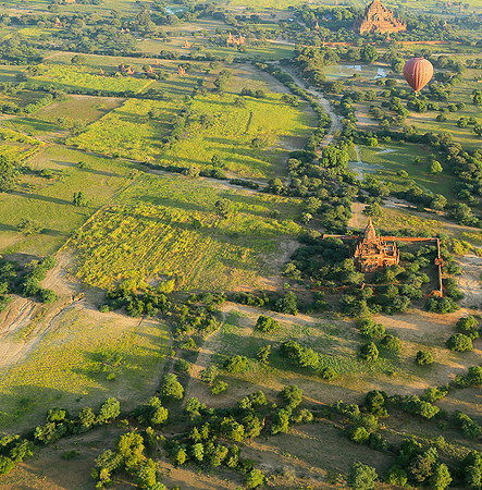 Ballooning over Pagan