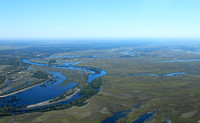 Flying over Zambia