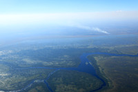 Flying over Zambia