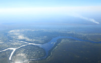 Flying over Zambia