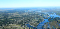 Flying over Zambia