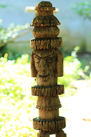 Wood carving - Laos
