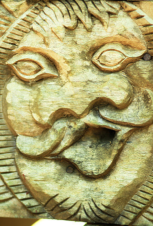 Wood carving - Laos