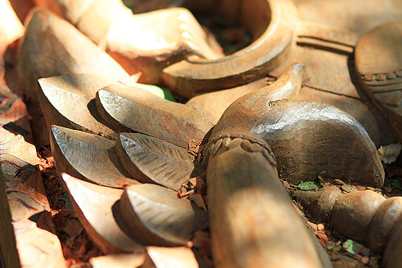 Wood carving - Laos