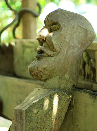 Wood carving - Laos
