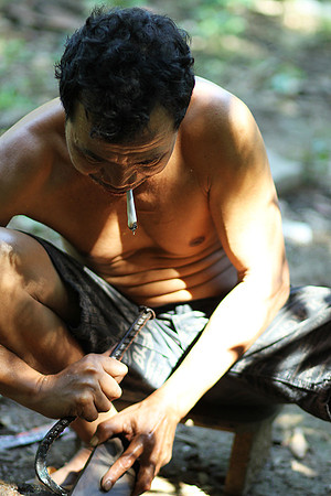 Wood carving - Laos