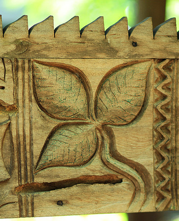 Wood carving - Laos