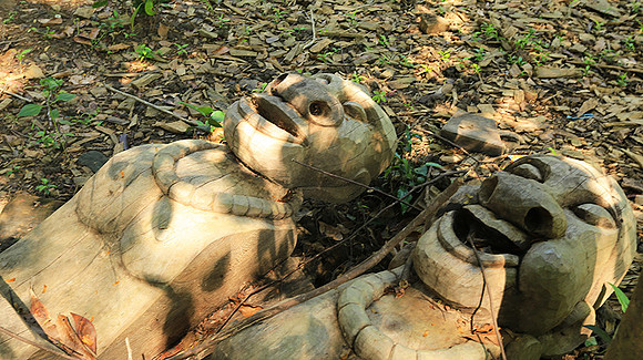 Wood carving - Laos