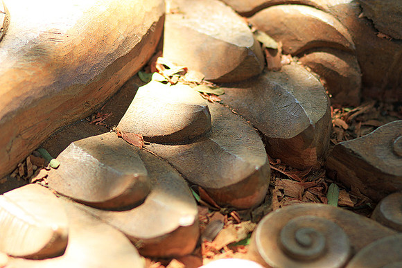 Wood carving - Laos
