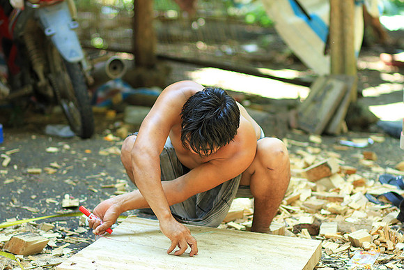 Wood carving - Laos