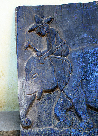 Wood carving - Laos