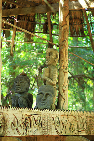 Wood carving - Laos