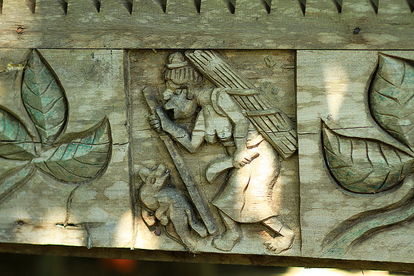 Wood carving - Laos