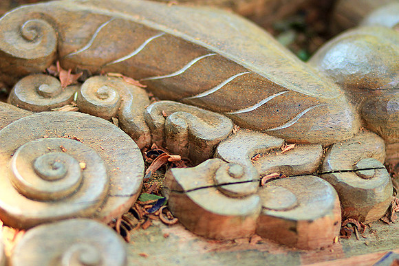 Wood carving - Laos