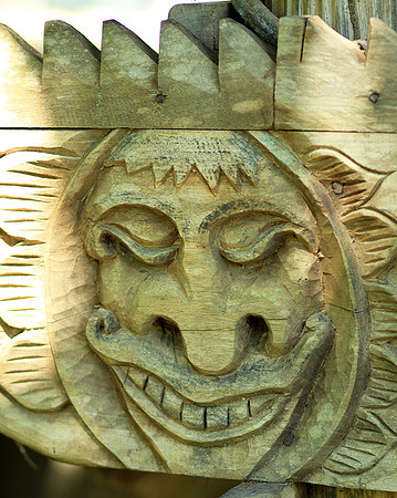 Wood carving - Laos