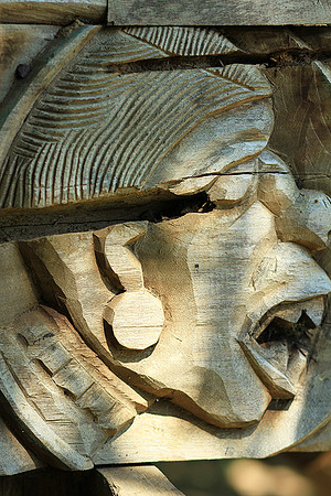 Wood carving - Laos