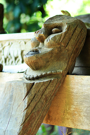 Wood carving - Laos