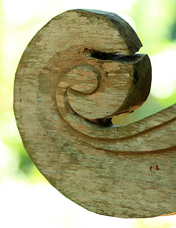 Wood carving - Laos