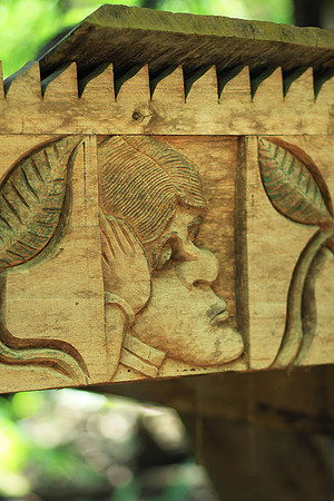 Wood carving - Laos