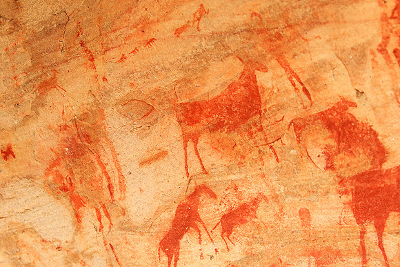 Rock paintings - West Coast - South Africa