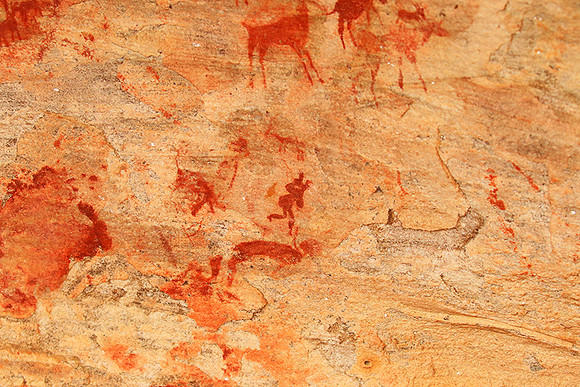 Rock paintings - West Coast - South Africa