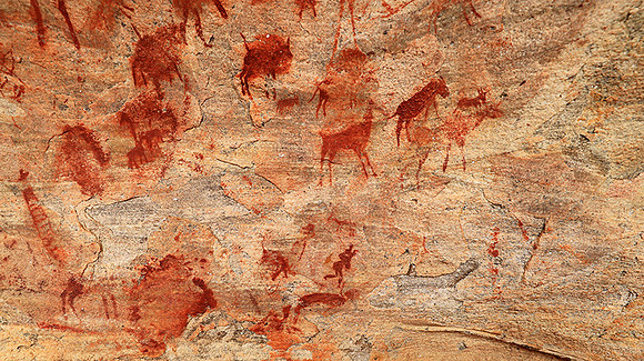 Rock paintings - West Coast - South Africa