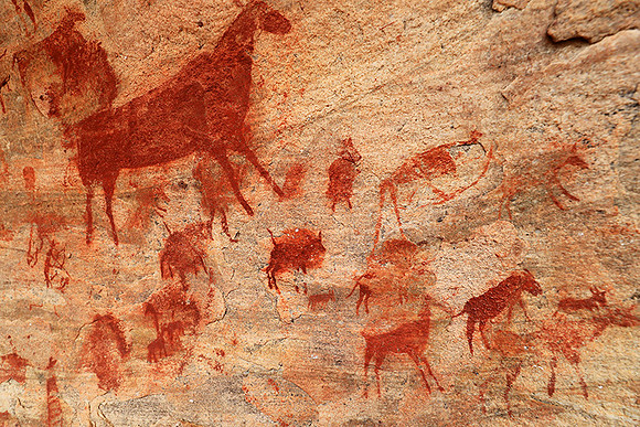 Rock paintings - West Coast - South Africa