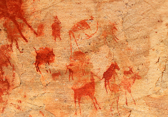 Rock paintings - West Coast - South Africa