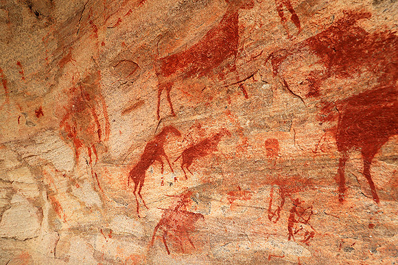 Rock paintings - West Coast - South Africa