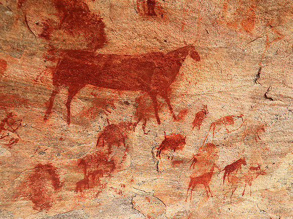 Rock paintings - West Coast - South Africa