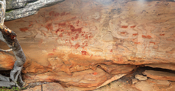Rock paintings - West Coast - South Africa