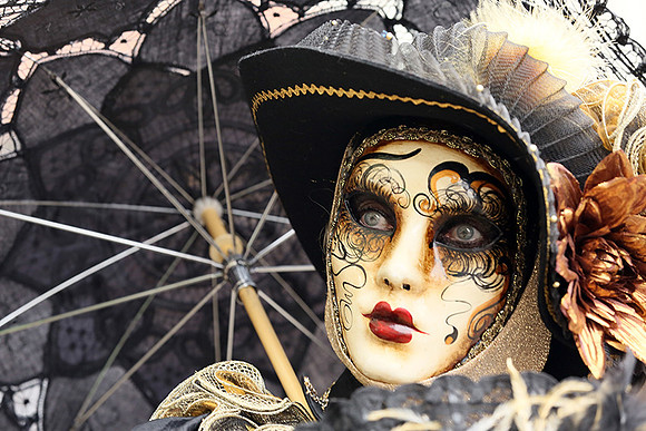 Carnival in Rosheim, village east of France