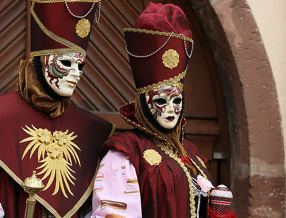 Carnival in Rosheim, village east of France