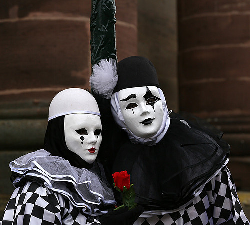 Carnival in Rosheim, village east of France