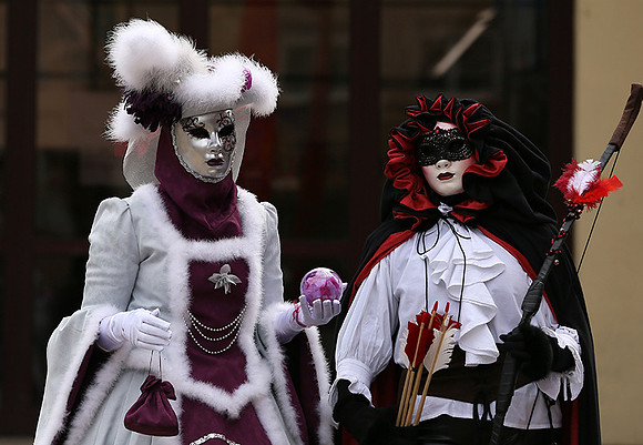 Carnival in Rosheim, village east of France