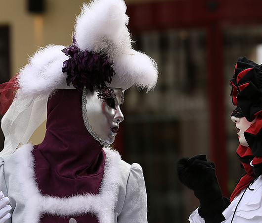 Carnival in Rosheim, village east of France