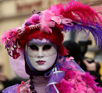 Carnival in Rosheim, village east of France
