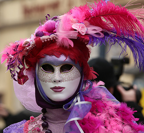 Carnival in Rosheim, village east of France