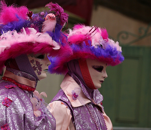 Carnival in Rosheim, village east of France