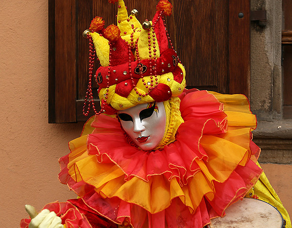 Carnival in Rosheim, village east of France