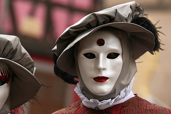 Carnival in Rosheim, village east of France