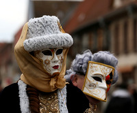 Carnival in Rosheim, village east of France