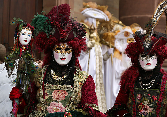 Carnival in Rosheim, village east of France