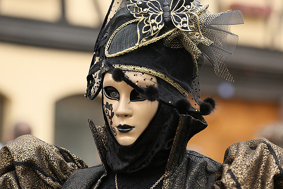 Carnival in Rosheim, village east of France