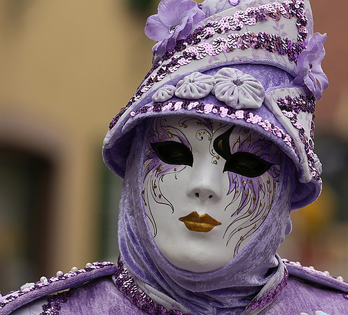 Carnival in Rosheim, village east of France