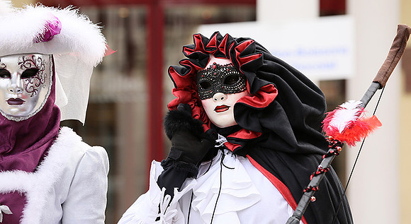 Carnival in Rosheim, village east of France